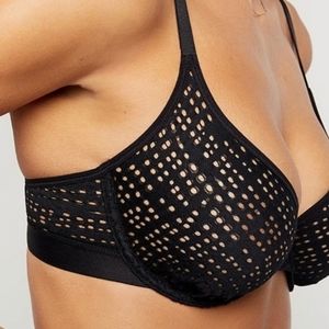 Negative Underwear Black Essaouira Demi Bra